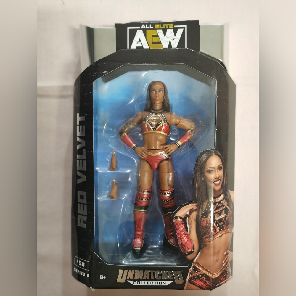 All Elite AEW Wrestling Red Velvet Unmatched #38 Action Figure NWT